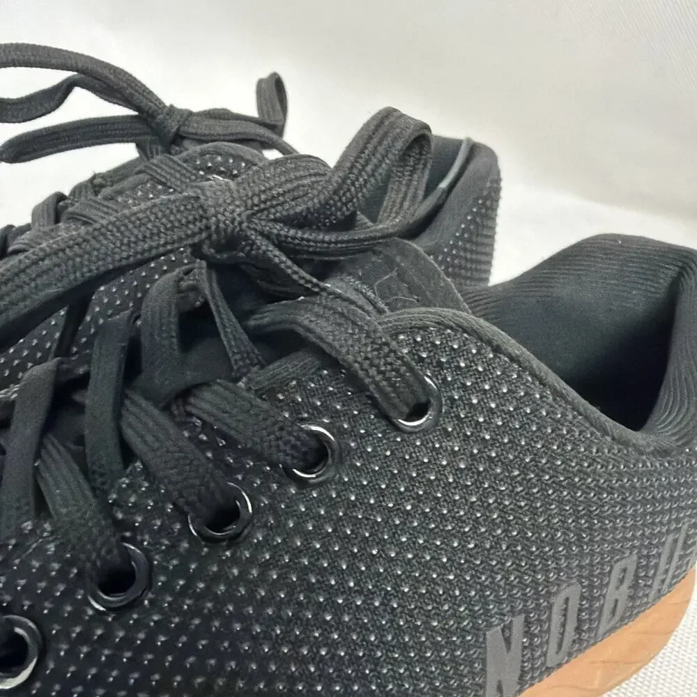 Nobull Outwork Mens Size 7.5 Black Athletic Running Training Shoes Sneakers